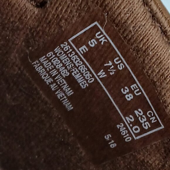 Collection by Clarks Brown Soft Cushion Slip On Clogs Size 7.5 WIDE WIDTH - Picture 9 of 9